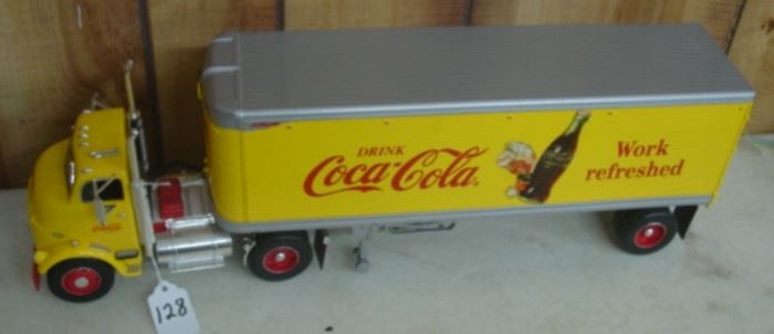 Die-Cast Coca-Cola Truck & Trailer