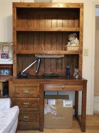 Young and Hinkle Hutch With Desk