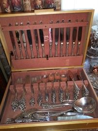 Wallace Sterling Lace Grande Baroque Silverware