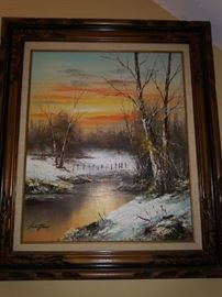 George Whitman Original Oil