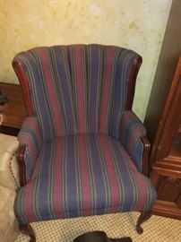 Vintage Wing Back Chair