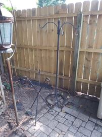 Wrought Iron plant stands
