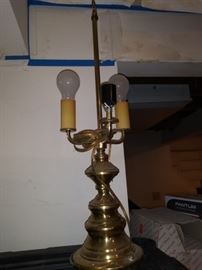 Brass lamps