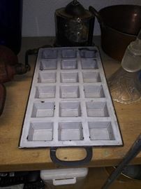 Enameled iron