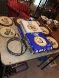 Hummel and Goebel Anniversary Plates