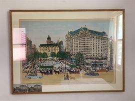 Vestie E. Davis 1976
“The Plaza”