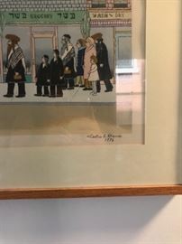 Vestie E. Davis 1976
“Hasidic Scene”