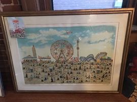 Vestie E. Davis 1977
“Coney Island”