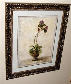 "VERY LARGE" FRAMED ART