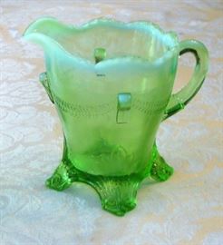 FENTON OPALESCENT CREAMER/PITCHER