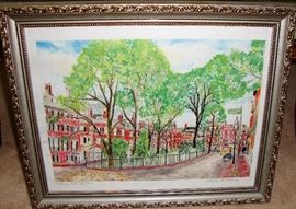 BEACON HILL, BOSTON by LINDA B. LEVINE
