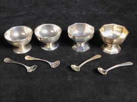 Galt  Bro Sterling Personal Salt Cellars