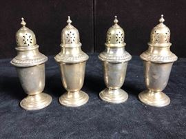 Gorham Sterling Salt  Pepper Shakers