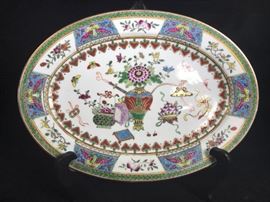 Antique Chinese Porcelain Platter