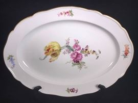 Antique Meissen Serving Platter