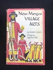  Signed Roland Dickey New Mexico Village Arts