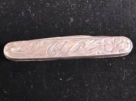 Sterling Cased Pocket Knife