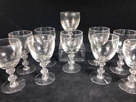 TiffinFranciscan Churchill Wine Glasses