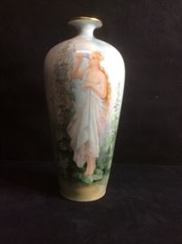 JP Limoge France Porcelain Vase