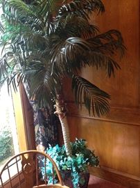 One of several artificial trees
