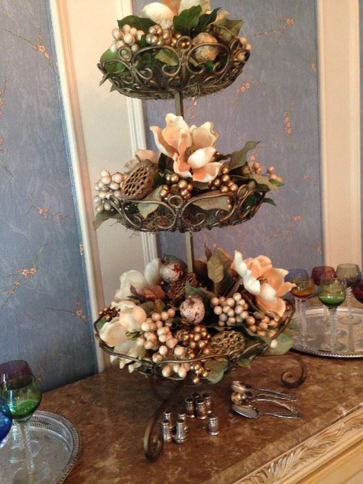 3-tier floral arrangement
