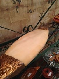 Fish shaped cutting board