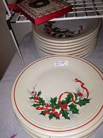 Fiesta Christmas dishes