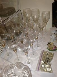 Crystal stemware