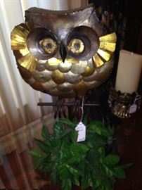 Brass owl