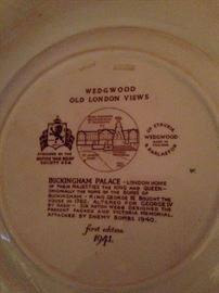 Wedgwood "Old London Views" - plates of historic locations