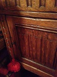 Carved detailing