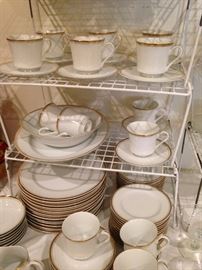Sheffield "Regency Gold" china