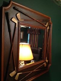 Golf theme mirror