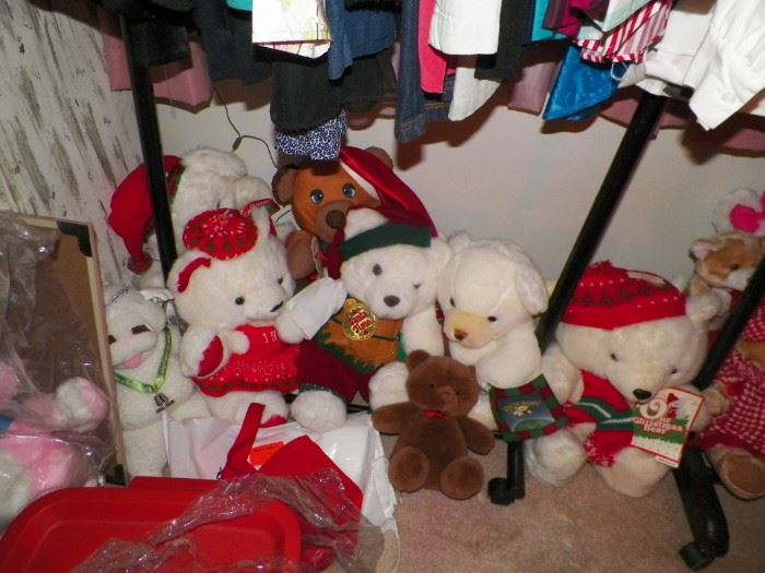 Lots and lots of Christmas bears