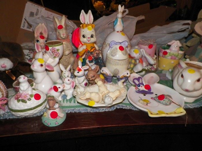 Porcelain bunnies