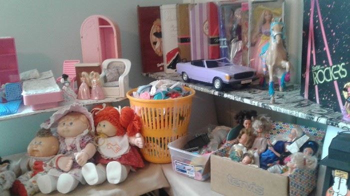 Cabbage Patch, Barbies, more