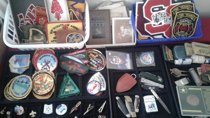 Scouting, Order of the Arrow, pocket knives, smalls