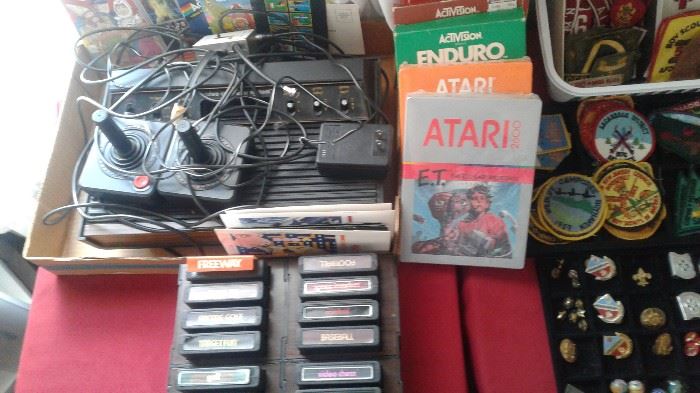 ATARI including lots of games-packaged, some sealed and all with instructions!