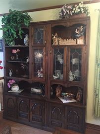 Two piece wall unit