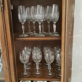 Crystal glasses