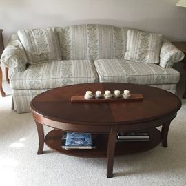 $45 Oval cocktail table $50 Sofa
