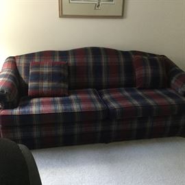 $50 Plaid sofa