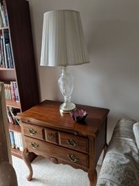 $40 Oak side table with drawers