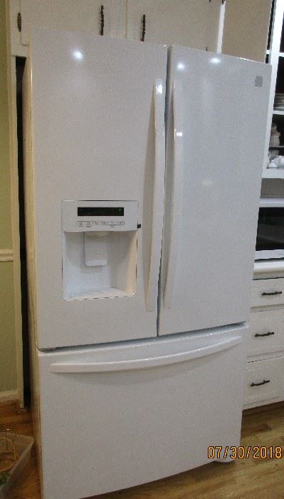 french doors freezer on the bottom refrigerator Kenmore