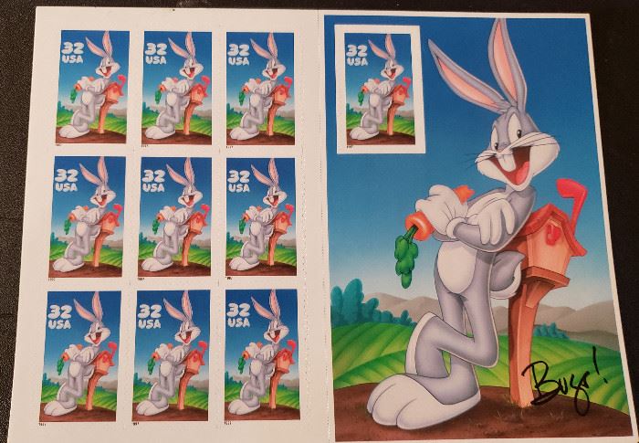 Bugs Bunny stamps