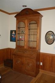 Absolutely stunning tall antique secretary