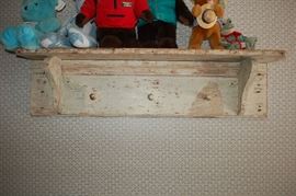 Book shelf/coat rack