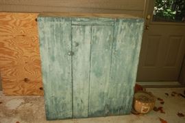 Antique storage cabinet