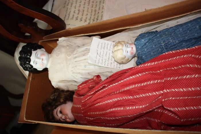 Antique dolls with provenance