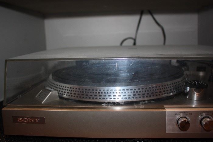 Sony turntable